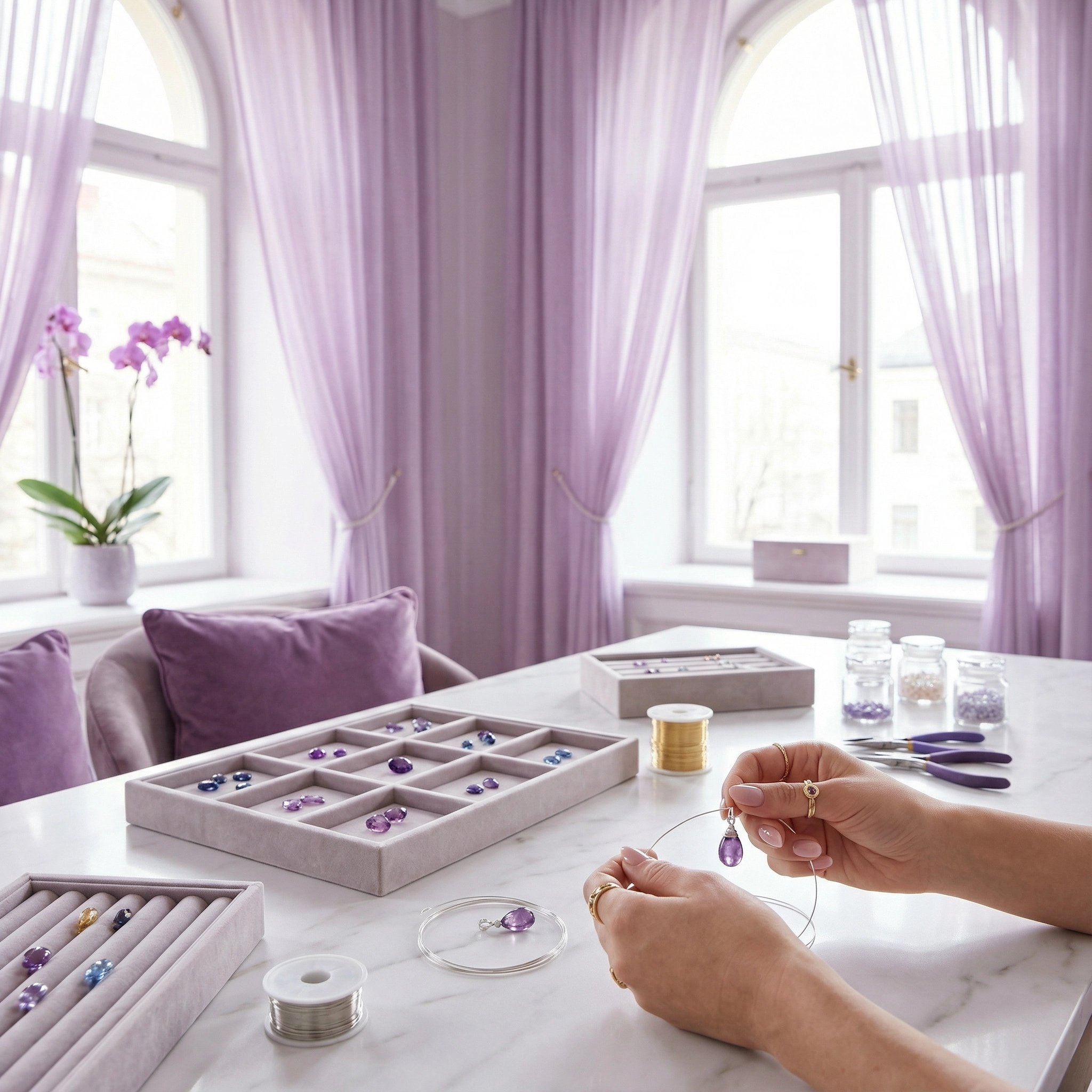 Schmuck Werkstatt - Action